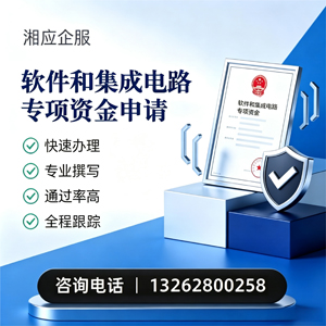 达州软件和集成电路专项资金申报服务